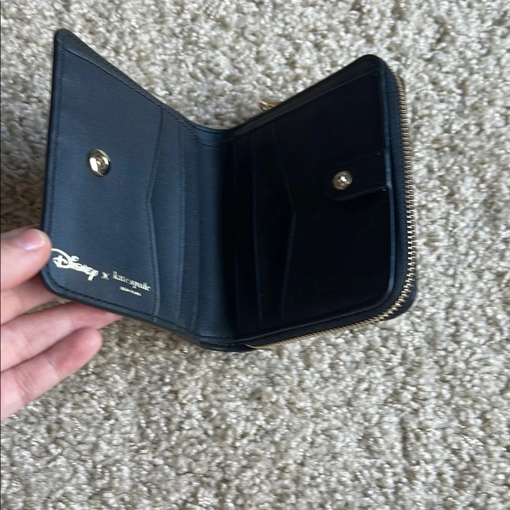 Kate Spade Black Wallet with Minnie Mouse Graphic - Picture 2 of 3